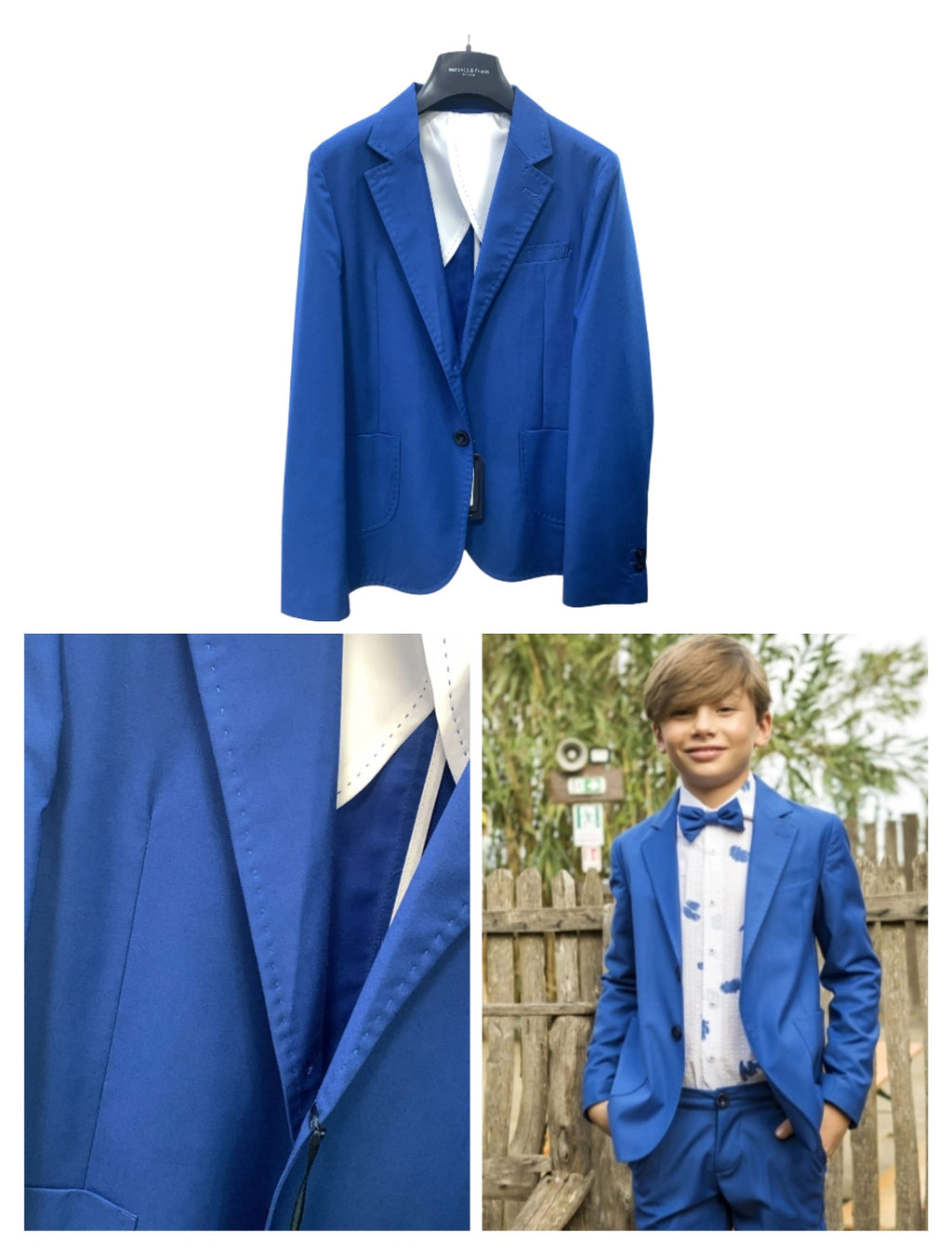 GIACCA BLU ROYAL RAGAZZO