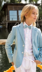 GIACCA TURCHESE RAGAZZO