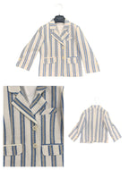 GIACCA A RIGHE COORDINABILE NEW BORN