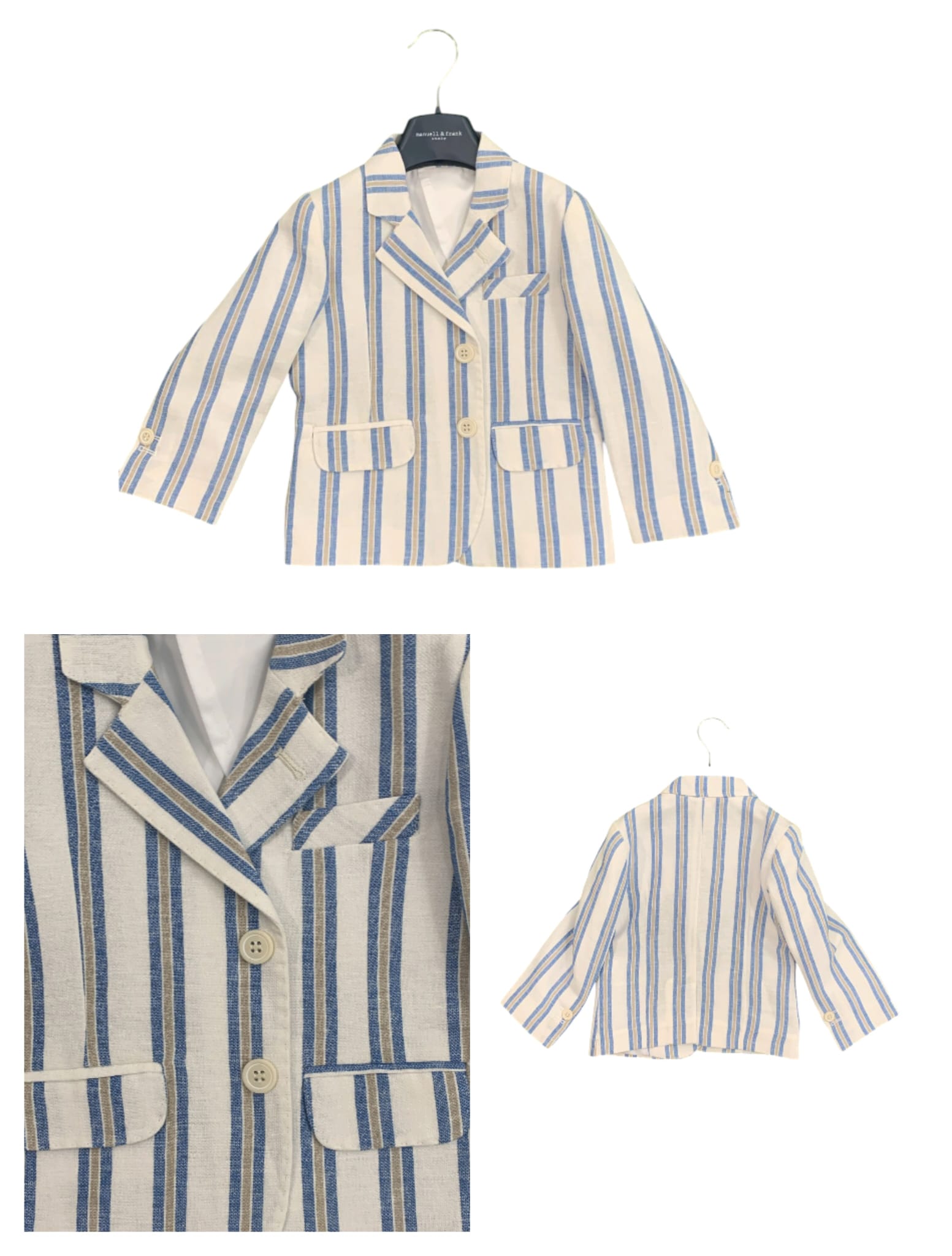 GIACCA A RIGHE COORDINABILE NEW BORN