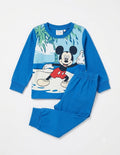 Pigiama Lungo Cotone Topolino Disney Bimbo