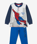 Pigiama Spiderman Manica Lunga Jersey