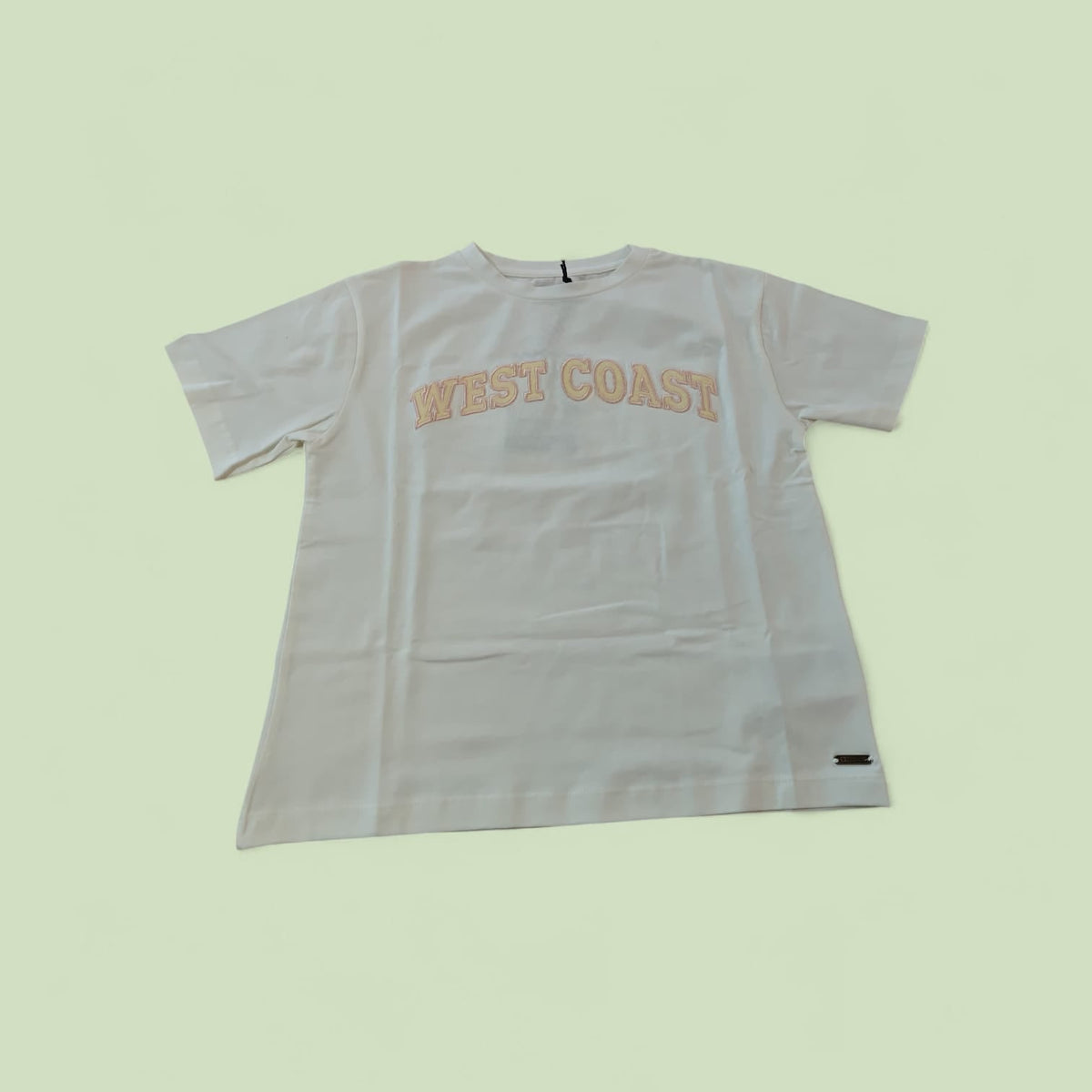 T-shirt No-way Monday con Scritta No Way Monday - Bambina