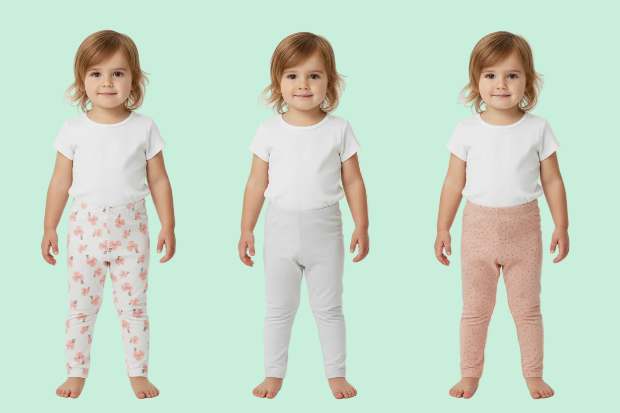 LEGGINGS DIRKJE 3 PEZZI CON DECORAZIONI