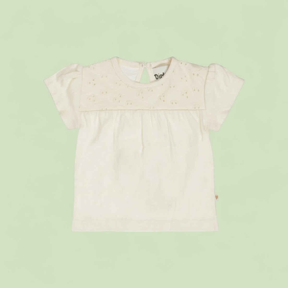 T-shirt Dirkje con Decori Sul Petto - Neonata