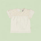 T-SHIRT DIRKJE CON DECORI SUL PETTO