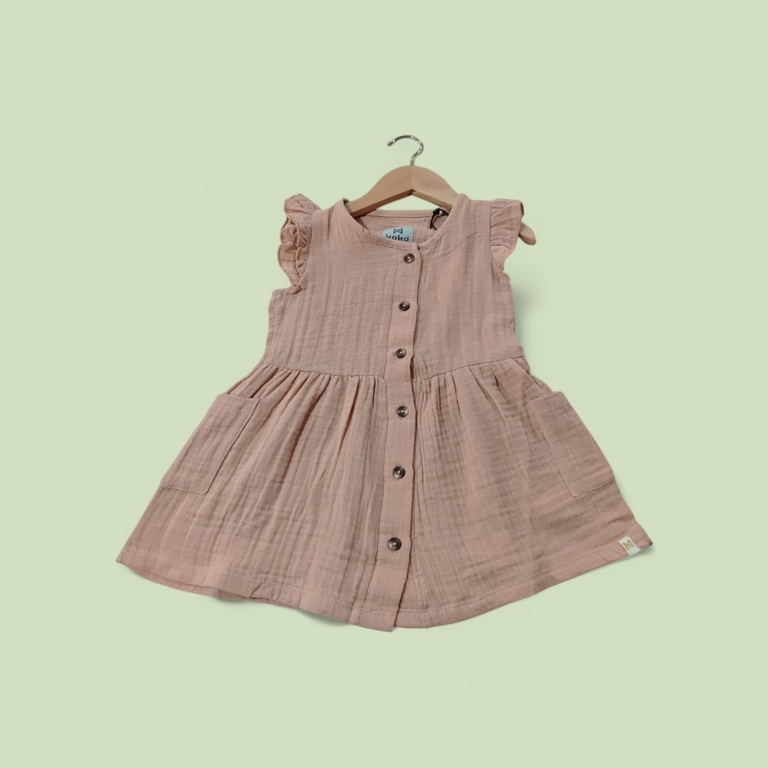 ABITO ROSA ANTICO KOKO NOKO IN MUSSOLA