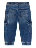 Jeans Elasticizzato con Elastico in Vita - Neonato