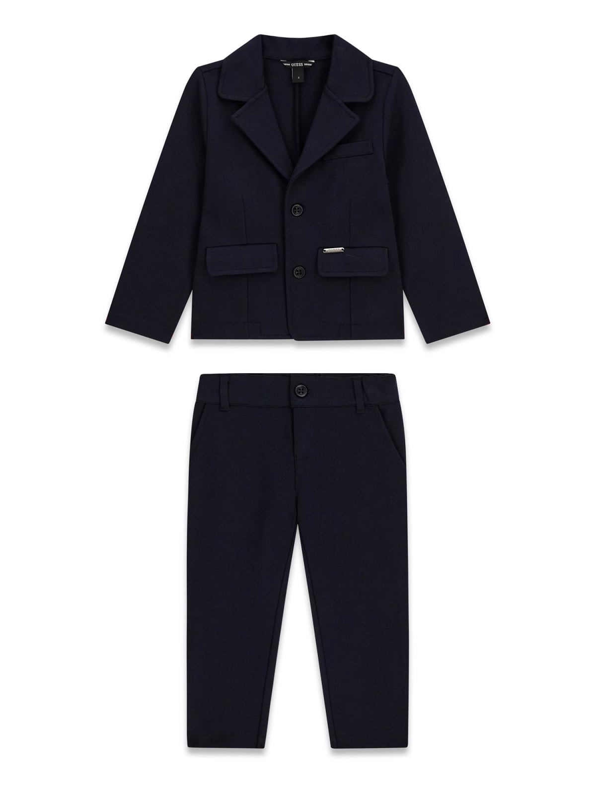 Completo blazer e pantaloni in misto viscosa