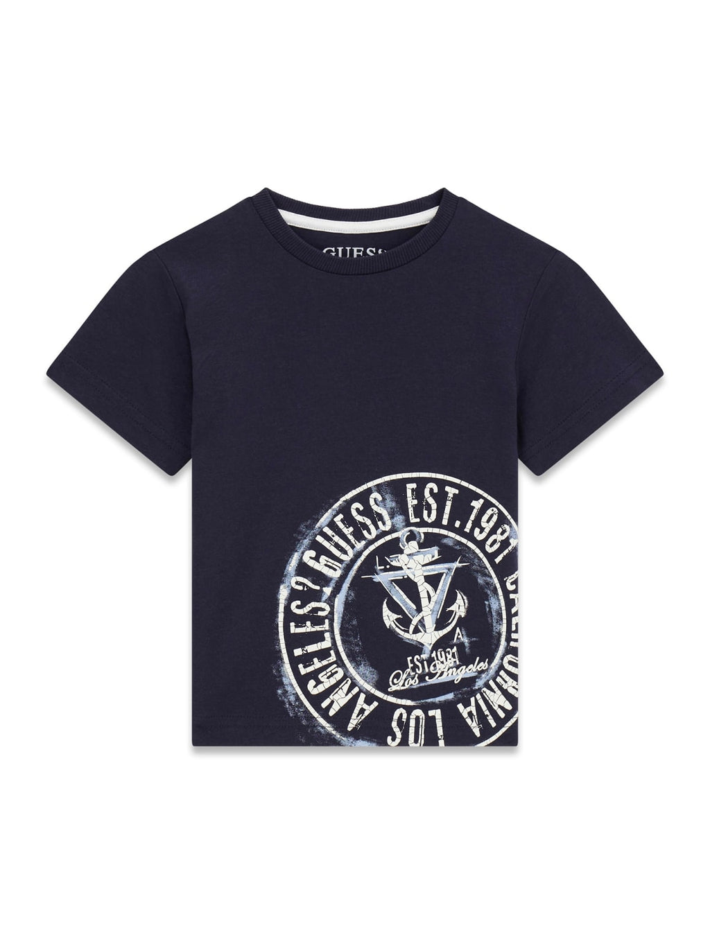 T-shirt con Stampa e Logo Guess - Bambino