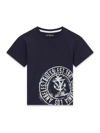 T-shirt con Stampa e Logo Guess - Bambino
