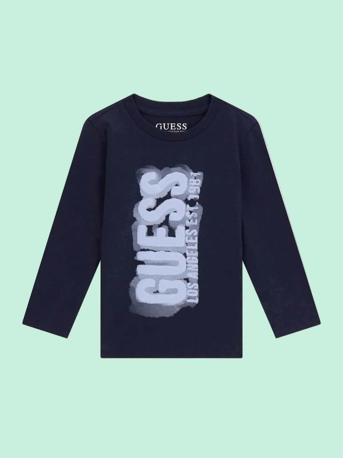 T-SHIRT MANICA LUNGA CON LOGO GUESS