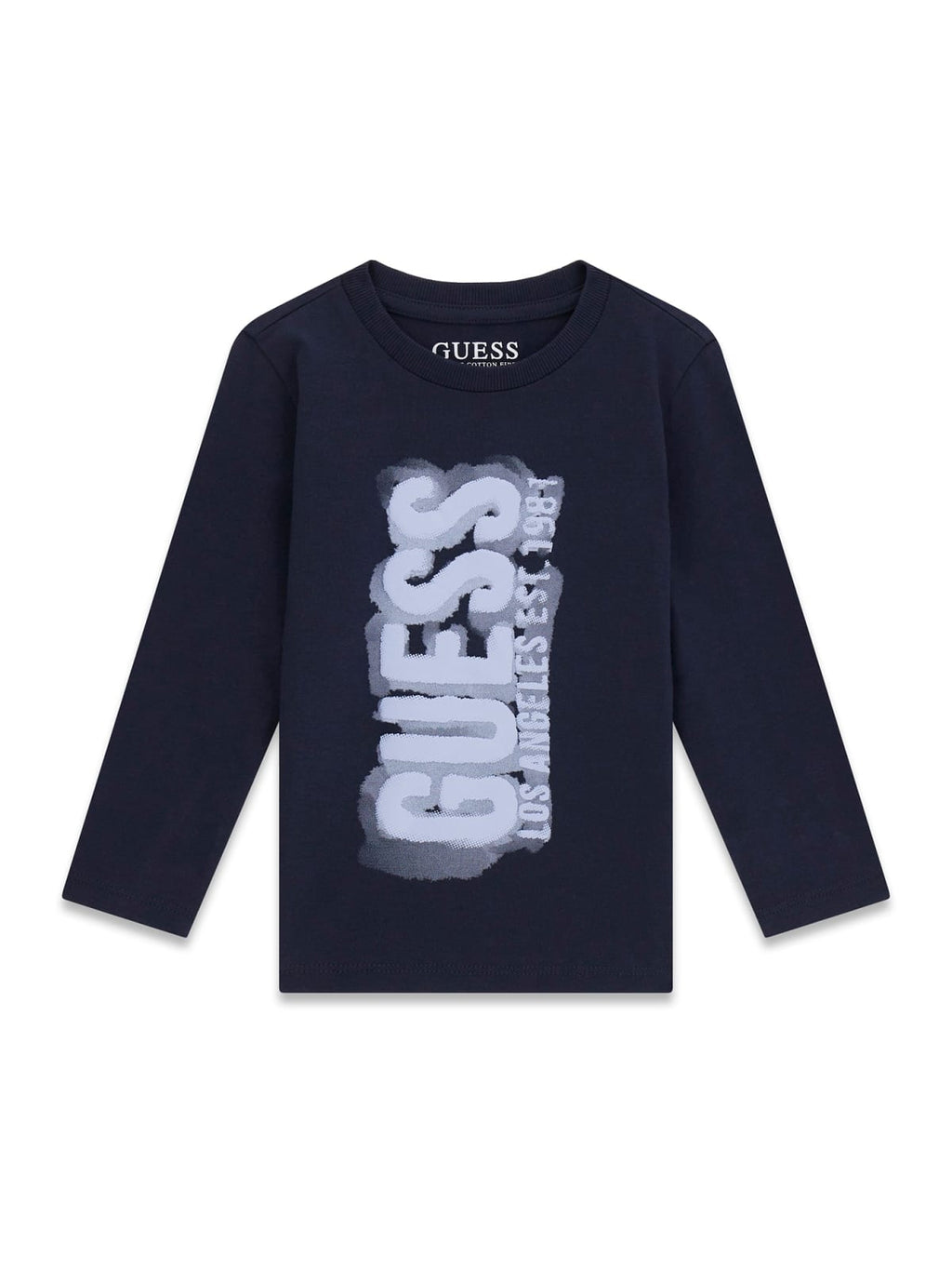 T-shirt Manica Lunga con Logo Guess - Neonato