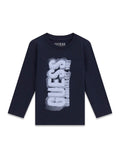 T-shirt Manica Lunga con Logo Guess - Neonato