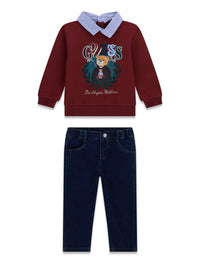 Pantaloni Vino Guess Bambino