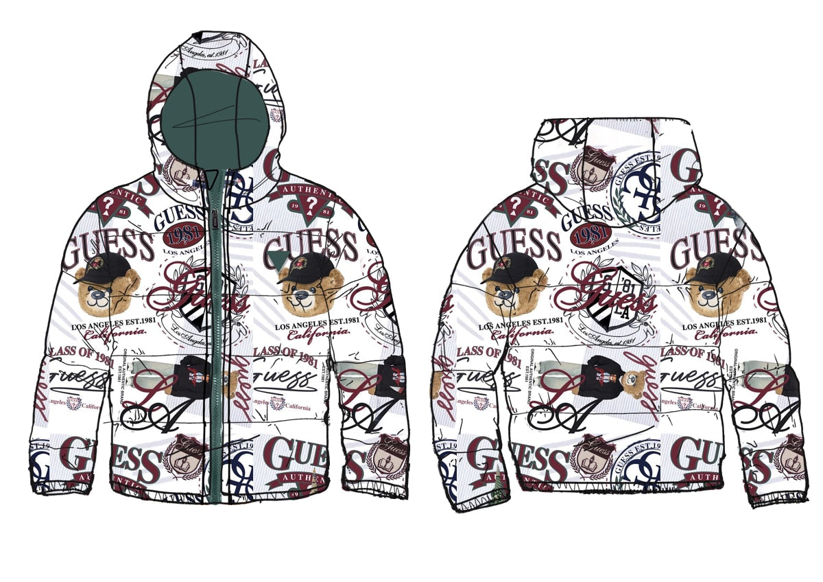 Giubbotto Fantasia Guess Neonato