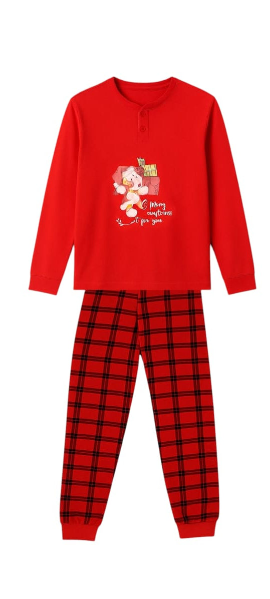 Pigiama Donna Natale Oronero