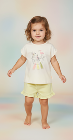 completo dirkje 2 pezzi NEONATA