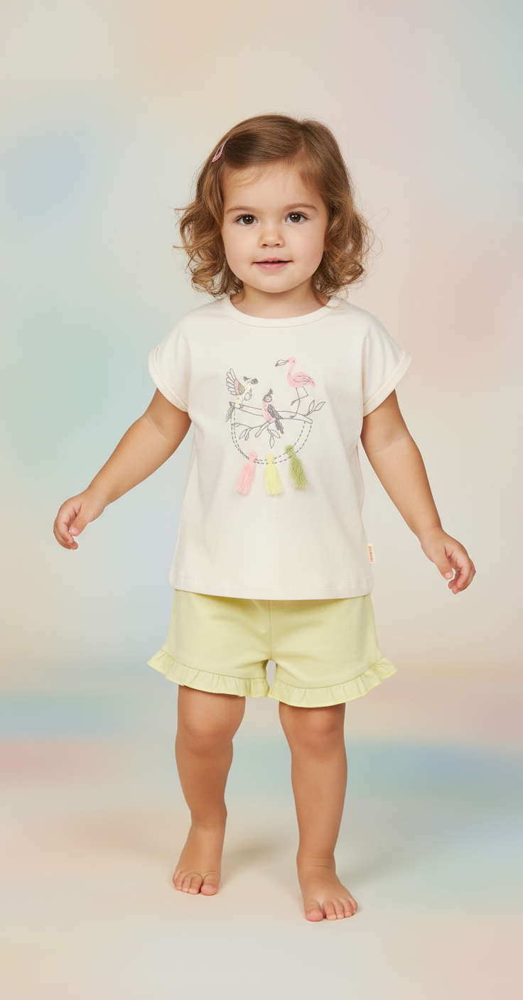 completo dirkje 2 pezzi NEONATA