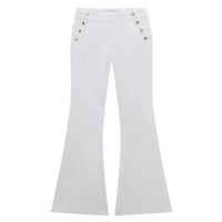 Pantalone Blu con Bottoni Oro Guess - Bambina Ragazza