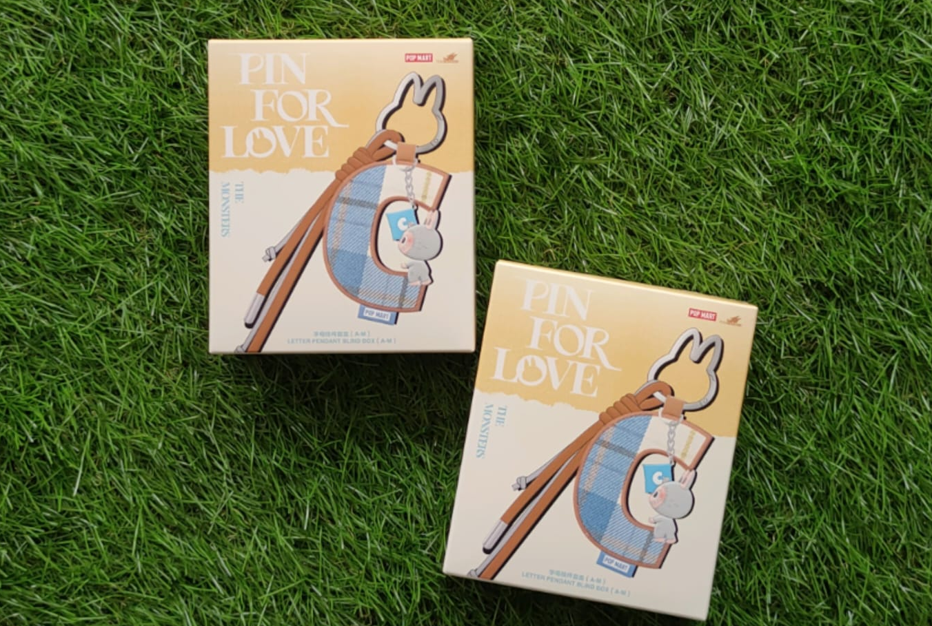 LABUBU PIN FOR LOVE LETTER PENDANT A-M