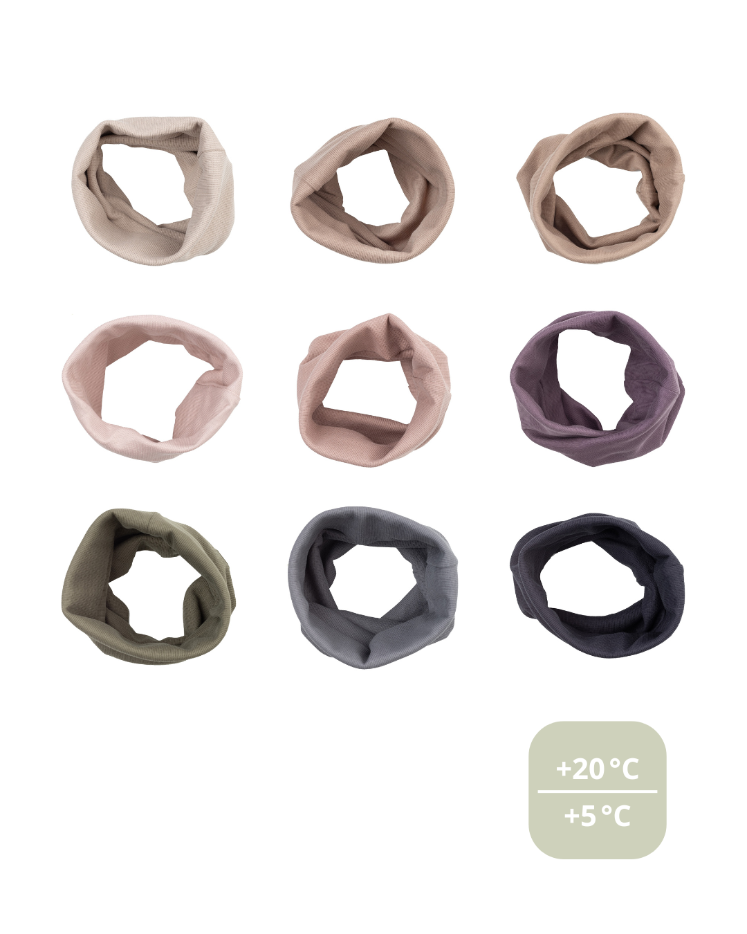 Collo / Sciarpa Tubolare - Gots Wooly Organic