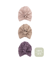 Accessori Turbante con Volant - Gots Wooly Organic - Neonata