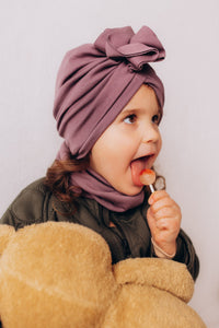 Accessori Turbante con Volant - Gots Wooly Organic - Neonata