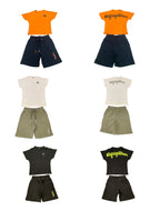 COMPLETO T-SHIRT E BERMUDA BAMBINO E RAGAZZO