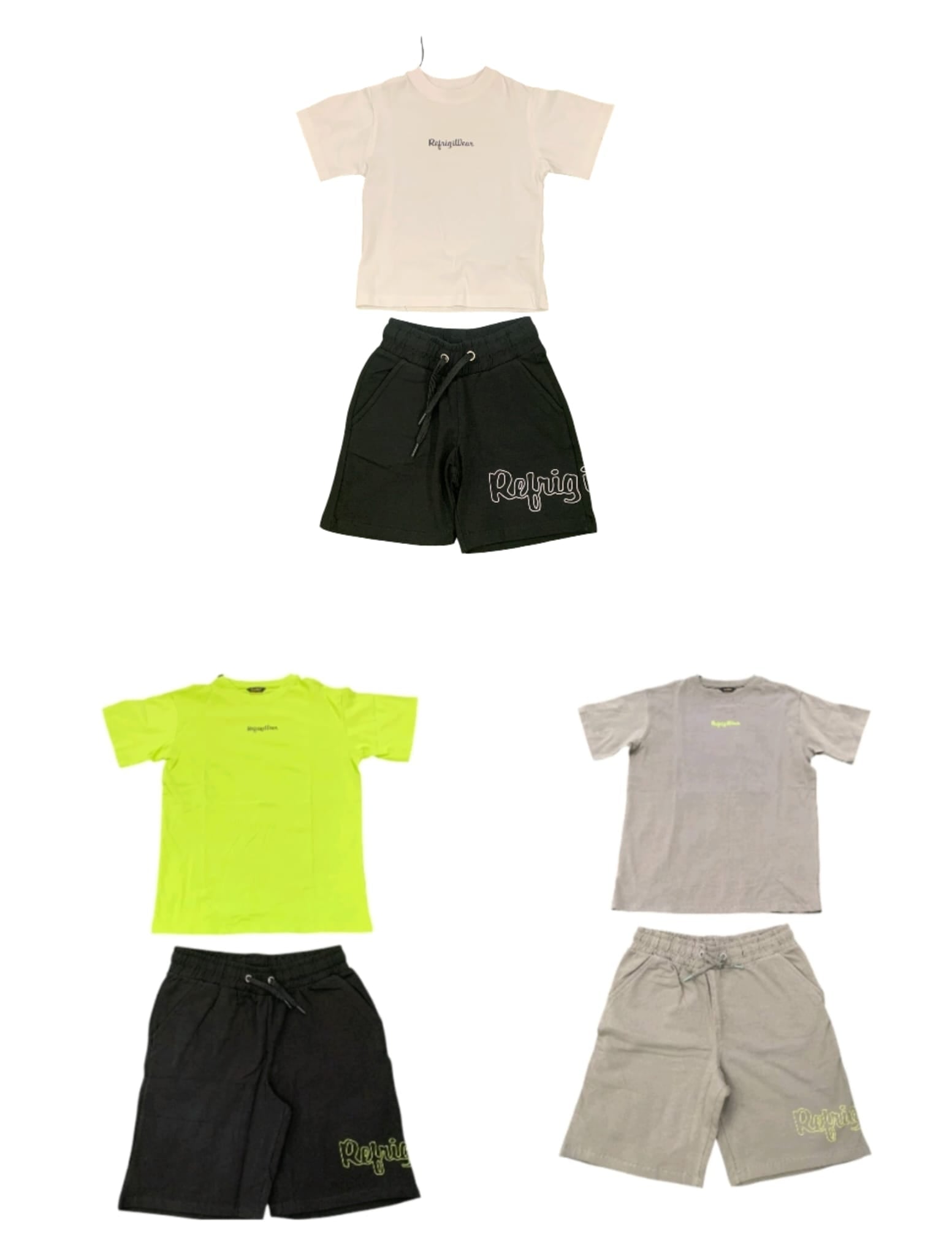COMPLETO T-SHIRT E BERMUDA BAMBINO E RAGAZZO