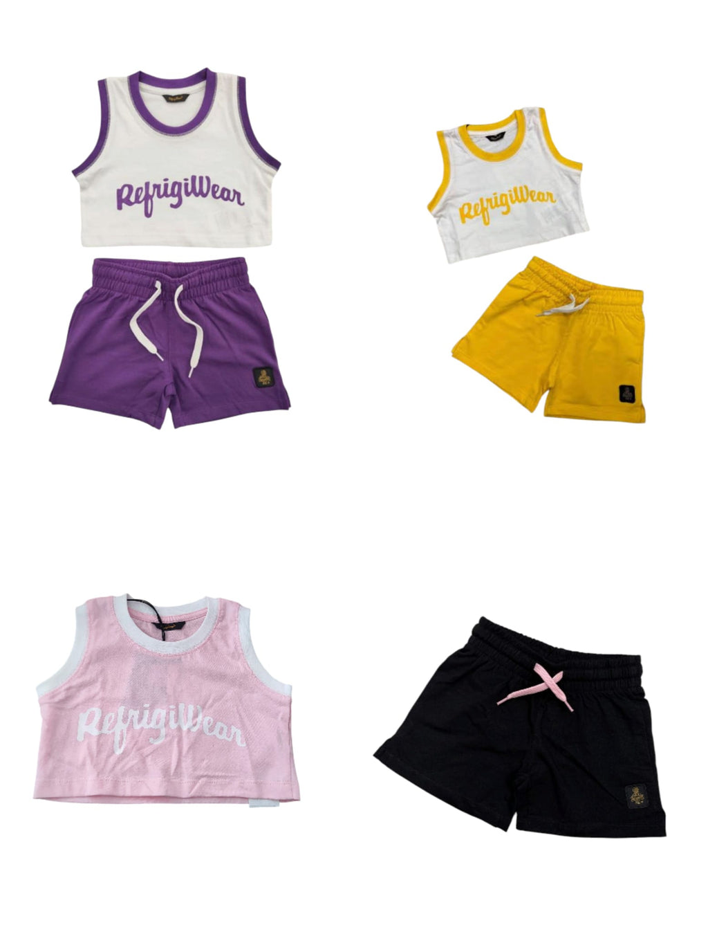 COMPLETO T-SHIRT E BERMUDA BAMBINA E RAGAZZA