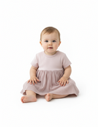 SHORTSLEEVE BABY DRESS - GOTS - SS25