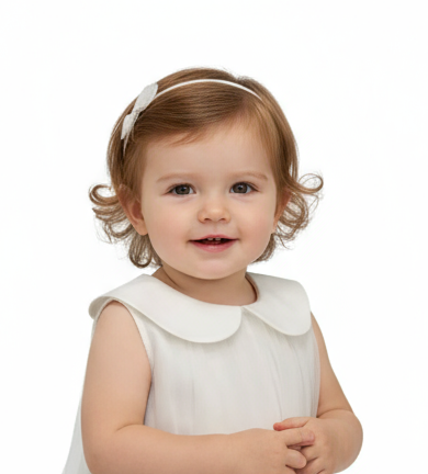 SCAMICIATO NEWBORN COLLO TONDO - "EST. 97% PL 3% SP - INT. 100% CO"