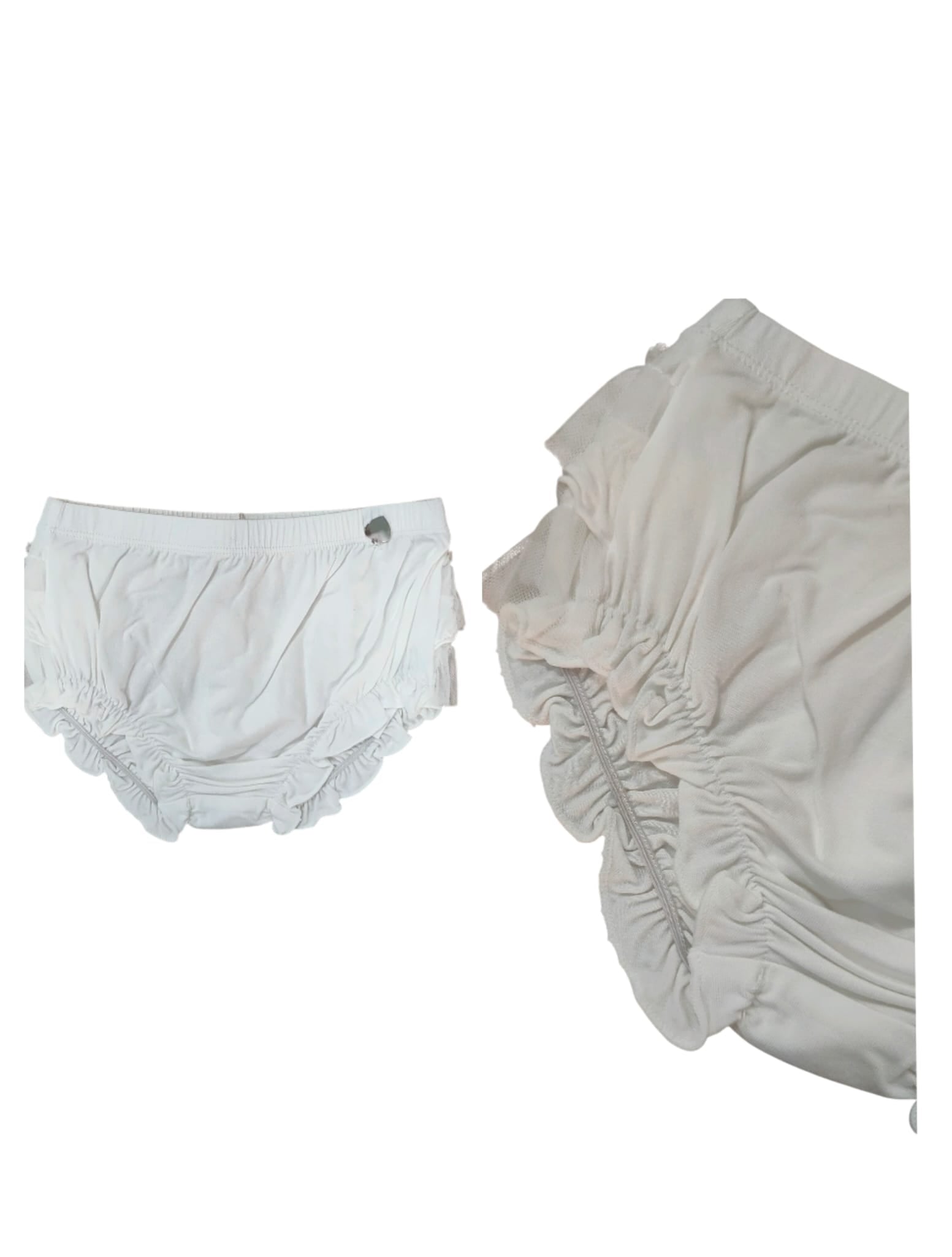CULOTTE NEWBORN CON BALZE DIETRO - 90% CO 8% SP 2%PL