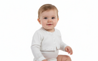Cerimonia Coprispalle Newborn con Strass e Perle - 60% Ry 35% Ny 5% Sp Alice Pi