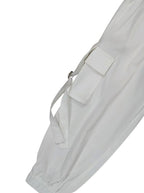 PANTALONE TASCONI IN CREPS - 95% PL 5% SP