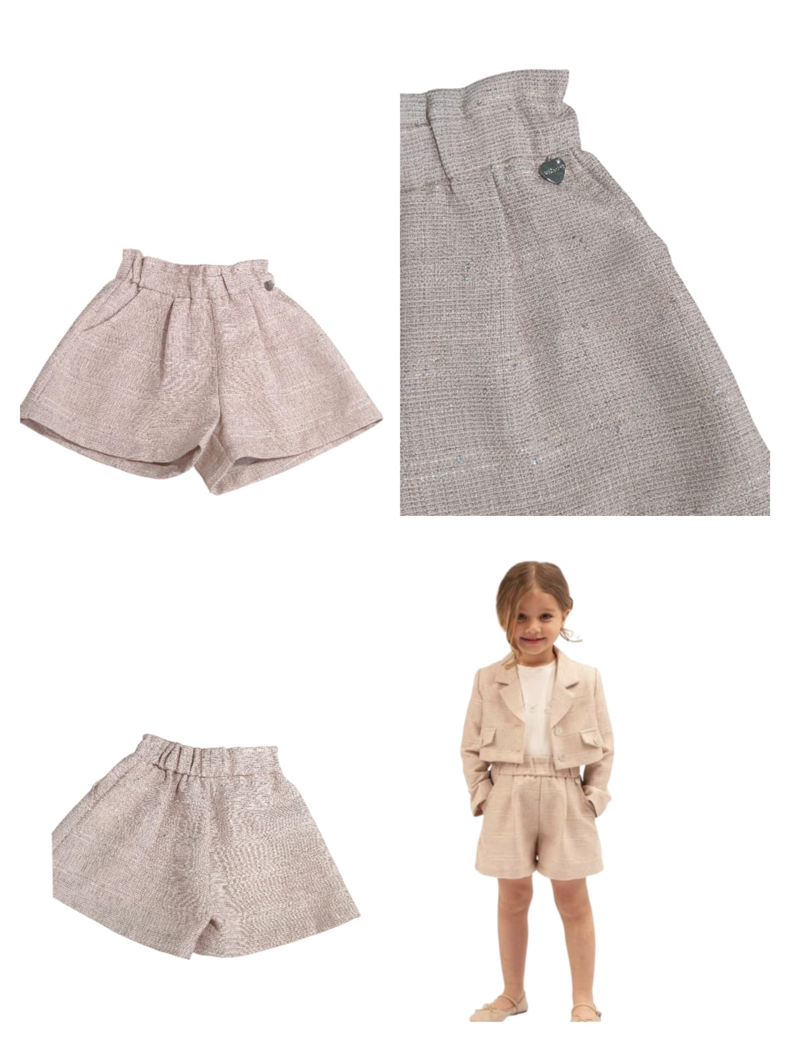 SHORTS CHANEL - 90% PL 10% VI