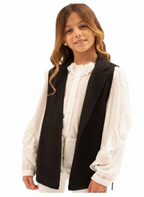 GILET REVERS - "EST. 96% PL 4% SP INT. 100% PL"