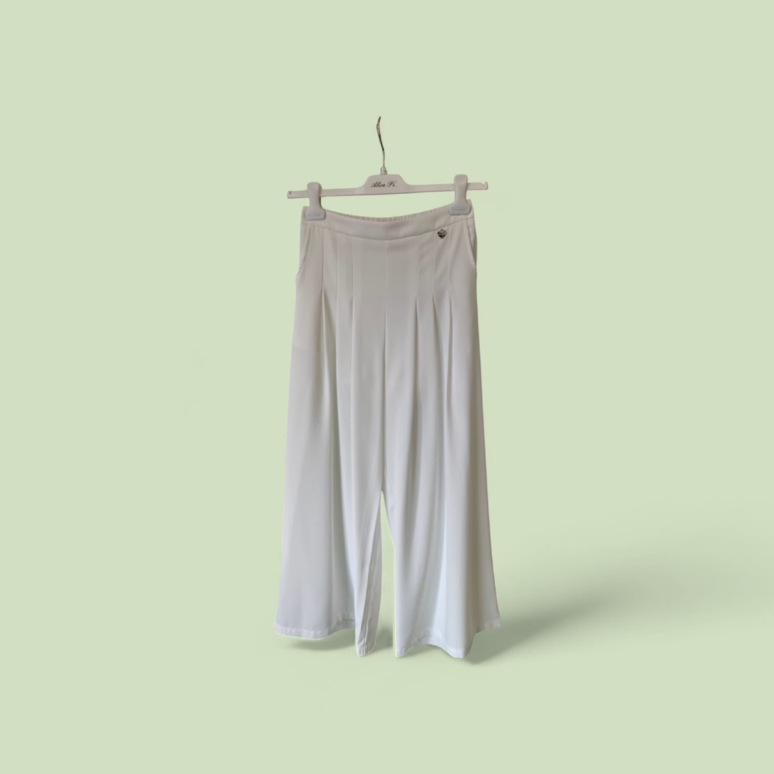 PANTALONE PALAZZO PIEGHE IN VITA ALICE PI