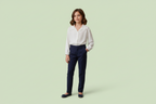 CAMICIA CROP CON ELASTICATURA ALL'ORLO ALICE PI