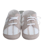 Scarpine neonato BIANCHE E BEIGE