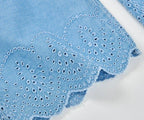 Pantaloni Denim Ricamo per Ragazza