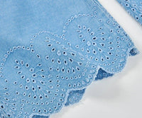 Pantaloni Denim Ricamo per Ragazza