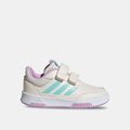 Scarpa Adidas Panna e Lilla con Logo Celeste Glitterato-bambina