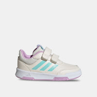 Scarpa Adidas Panna e Lilla con Logo Celeste Glitterato-bambina
