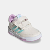 Scarpa Adidas Panna e Lilla con Logo Celeste Glitterato-bambina