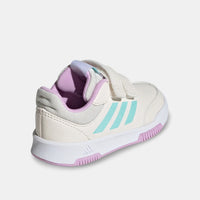 Scarpa Adidas Panna e Lilla con Logo Celeste Glitterato-bambina