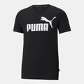 T-shirt Puma Nera con Logo Bianco - Unisex
