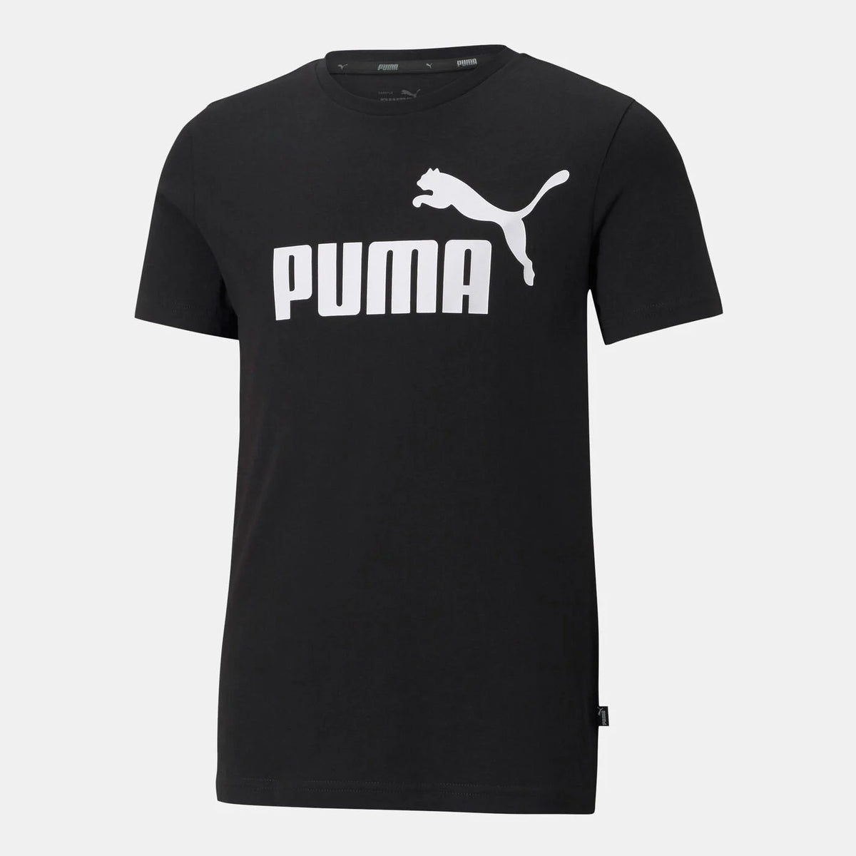 T-shirt Puma Nera con Logo Bianco - Unisex Adidas