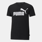 T-shirt Puma Nera con Logo Bianco - Unisex